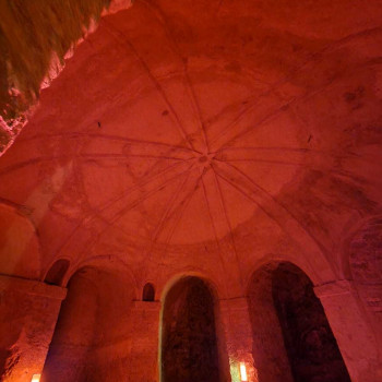 Seconda Grotta Trionfi, dettaglio stella ad otto punte.